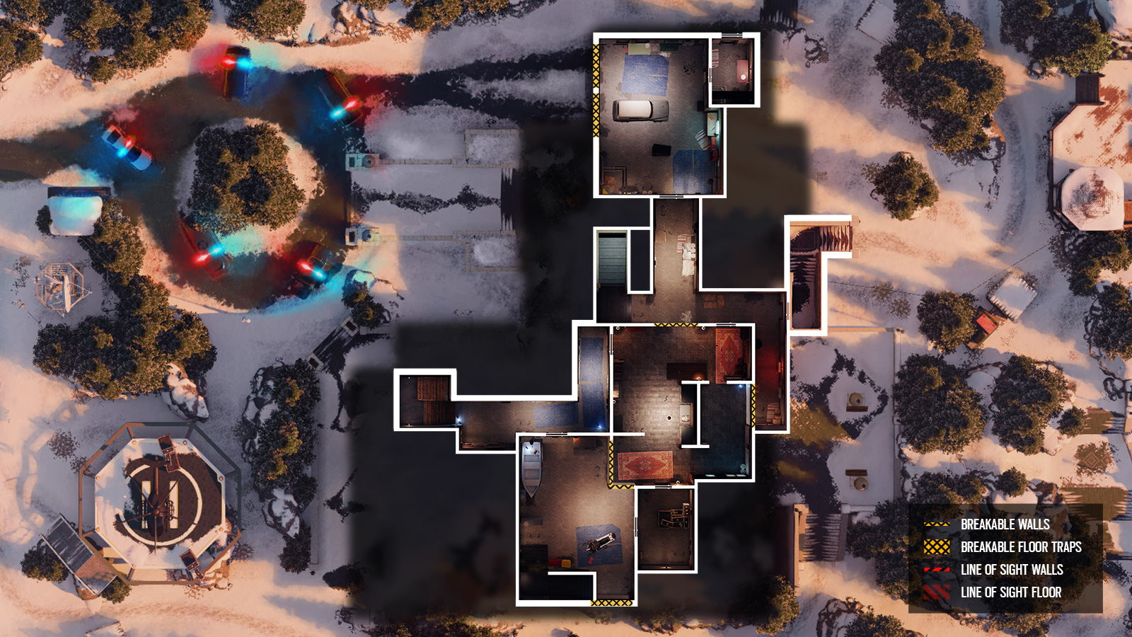Chalet B blueprint