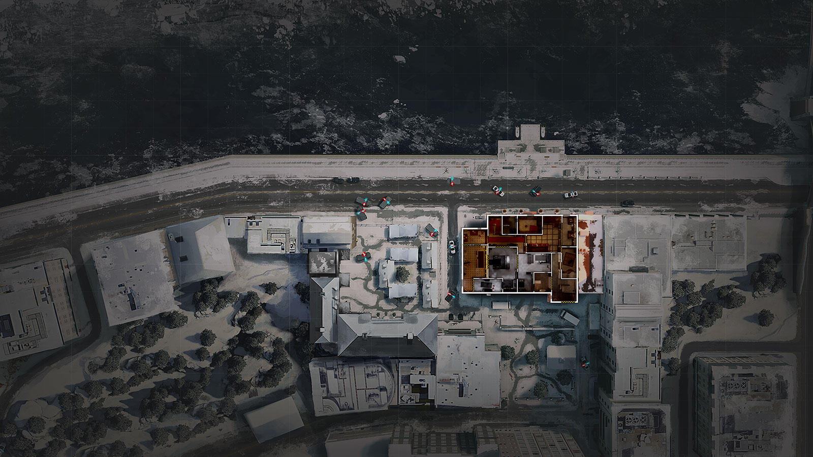 Kafe Dostoyevsky 1F blueprint