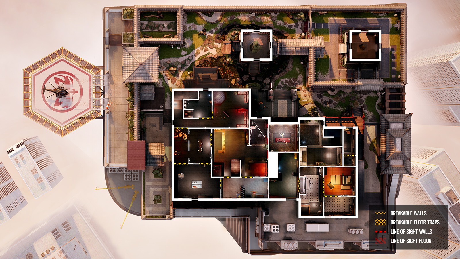 Skyscraper 1F blueprint