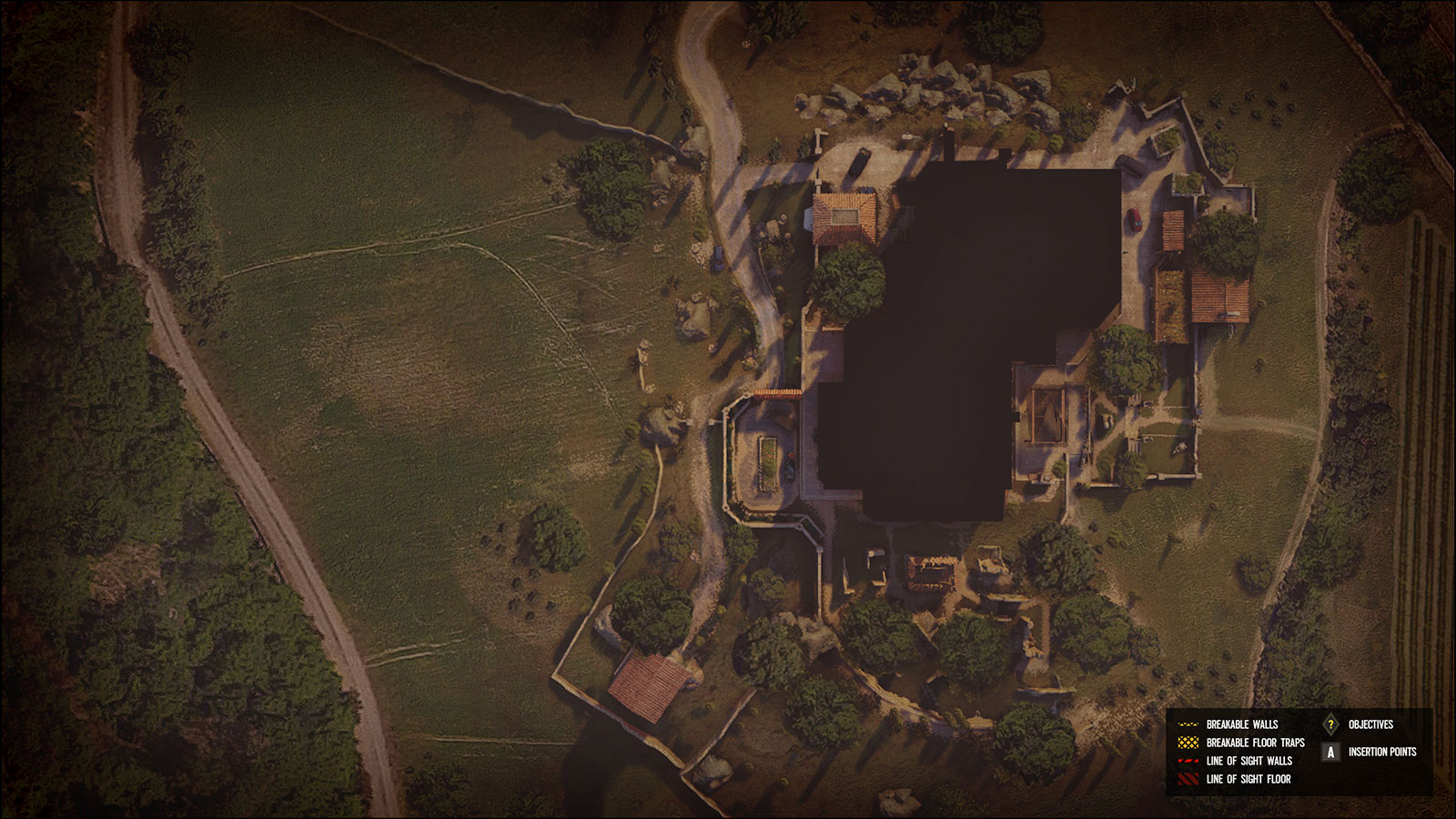 Villa 1F blueprint
