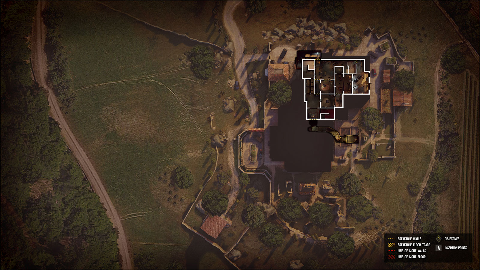 Villa B blueprint