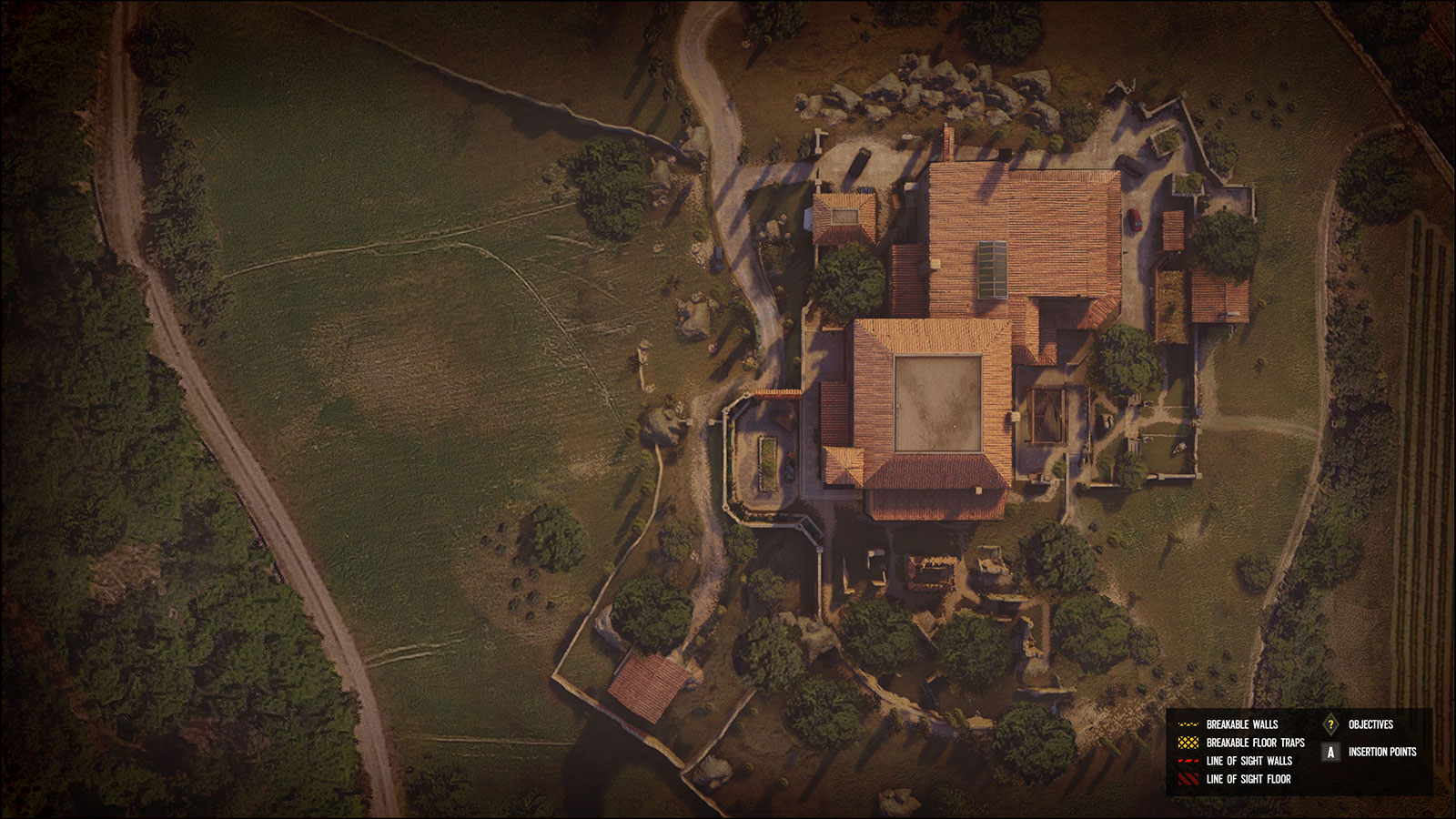 Villa ROOF blueprint